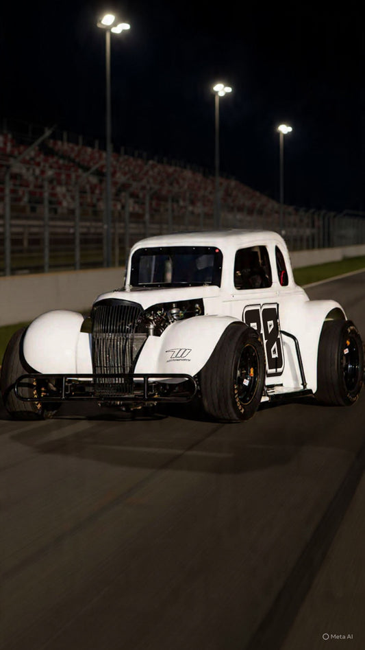 LEGEND CAR - 34 FORD SEDAN, WHITE